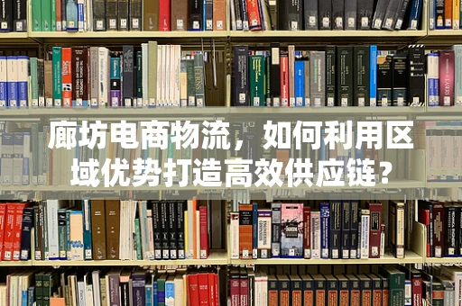 廊坊电商物流，如何利用区域优势打造高效供应链？