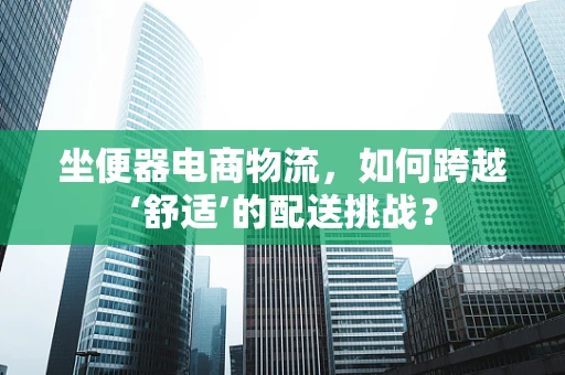 坐便器电商物流，如何跨越‘舒适’的配送挑战？