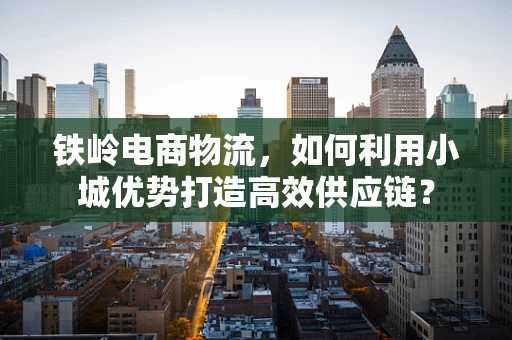 铁岭电商物流，如何利用小城优势打造高效供应链？
