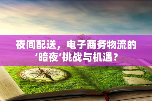 夜间配送，电子商务物流的‘暗夜’挑战与机遇？