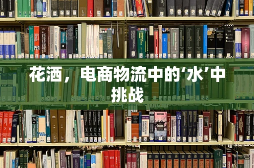 花洒，电商物流中的‘水’中挑战