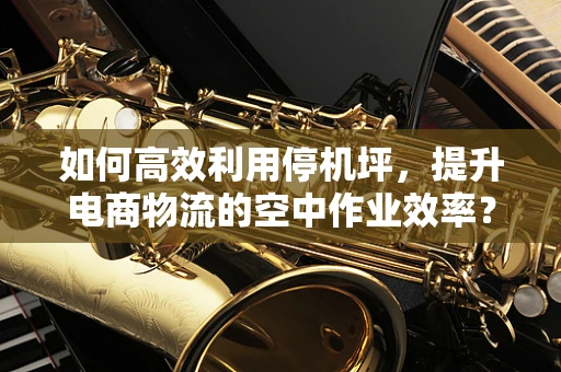 如何高效利用停机坪，提升电商物流的空中作业效率？