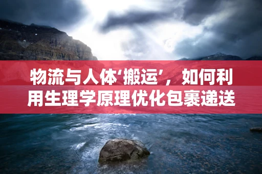 物流与人体‘搬运’，如何利用生理学原理优化包裹递送？