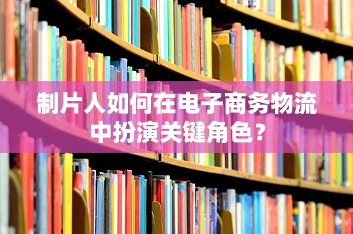 制片人如何在电子商务物流中扮演关键角色？