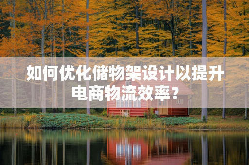 如何优化储物架设计以提升电商物流效率？