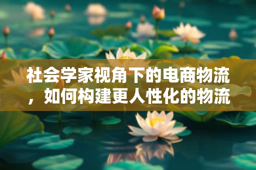 社会学家视角下的电商物流，如何构建更人性化的物流体验？