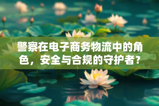 警察在电子商务物流中的角色，安全与合规的守护者？