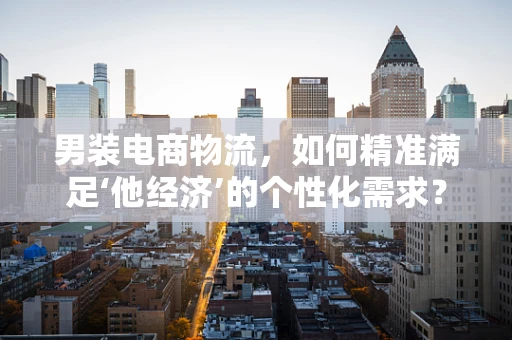 男装电商物流，如何精准满足‘他经济’的个性化需求？