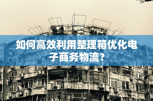如何高效利用整理箱优化电子商务物流？