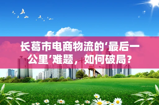 长葛市电商物流的‘最后一公里’难题，如何破局？