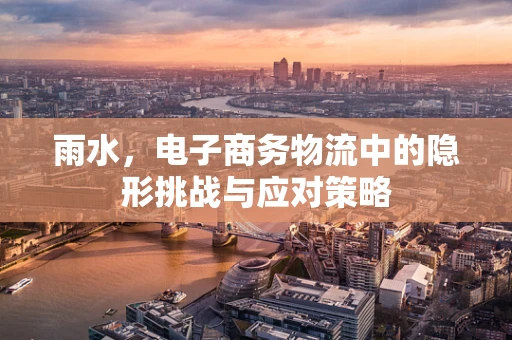雨水，电子商务物流中的隐形挑战与应对策略