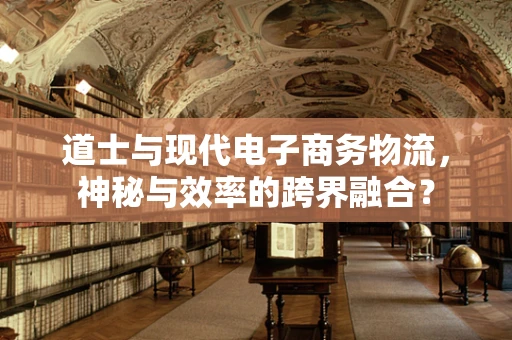 道士与现代电子商务物流，神秘与效率的跨界融合？