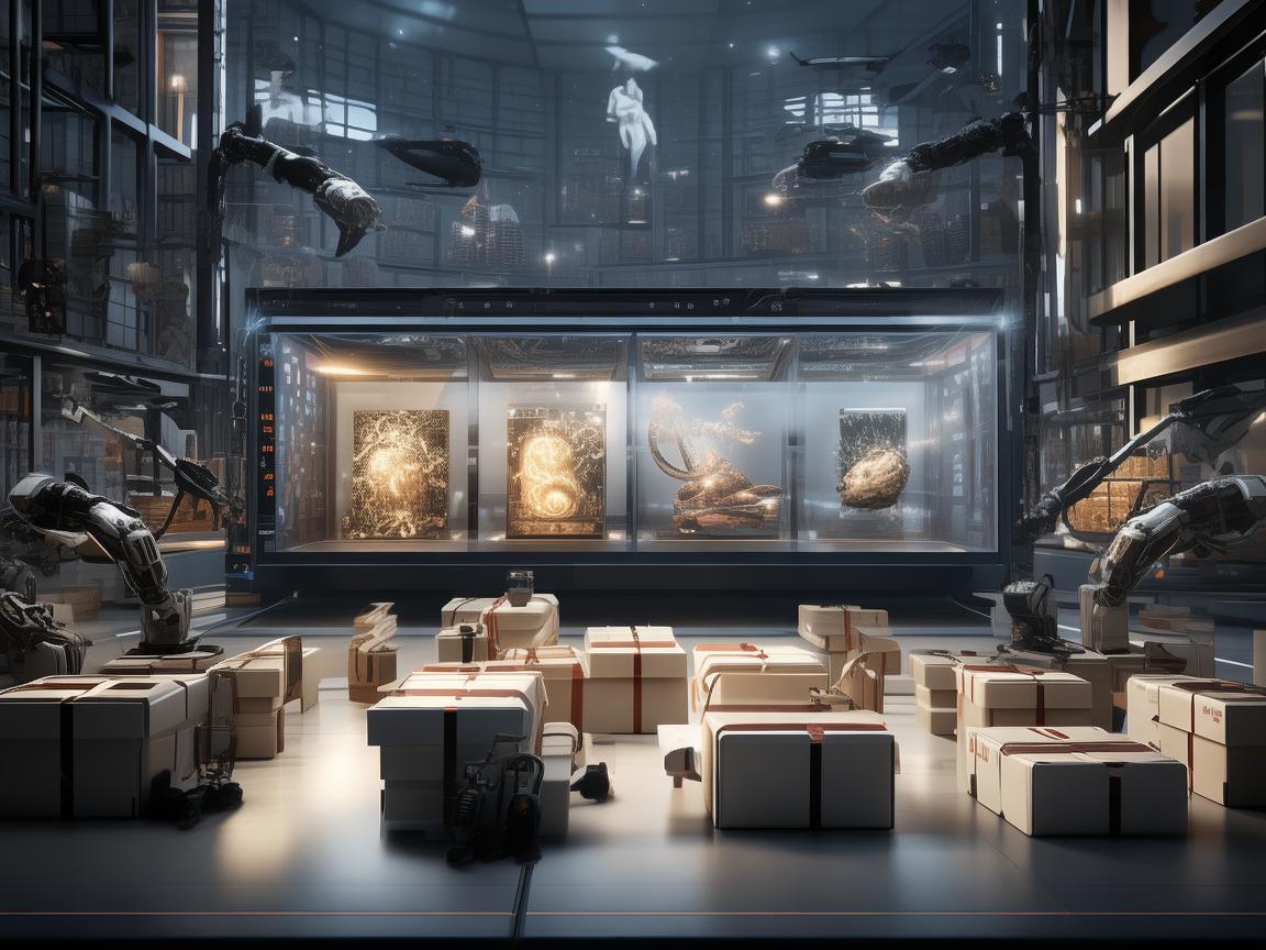 博物馆的数字化藏品如何通过电商物流实现全球触达？