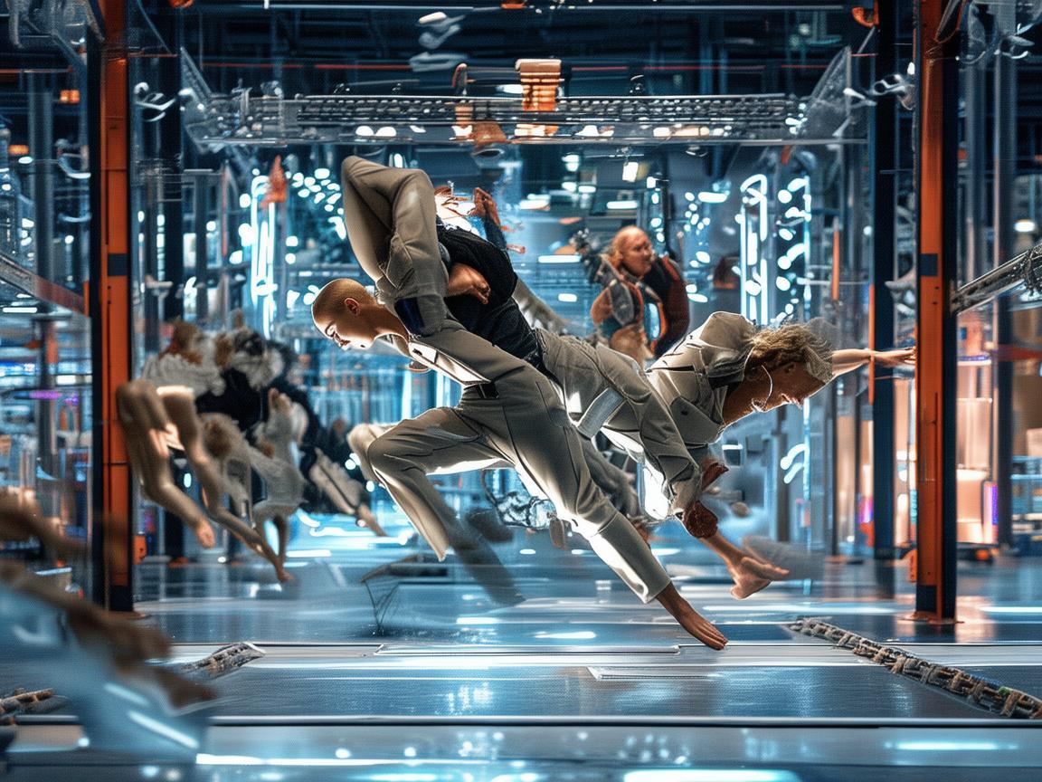 杂技演员在电子商务物流中的奇妙应用，如何实现高效、安全的商品展示与配送？